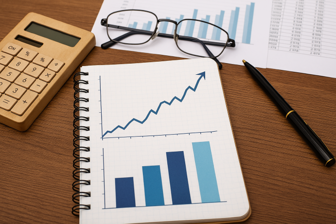 A picture of documents showing How Investment Benchmarks Help You Understand Your Pension Performance